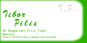 tibor pilis business card